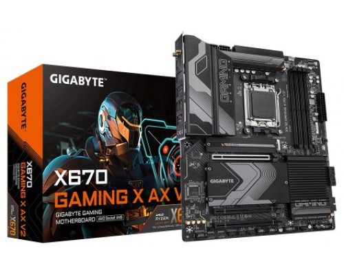 Gigabyte X670 GAMING X AX V2 (rev. 1.0) AMD X670 Zócalo AM5 ATX